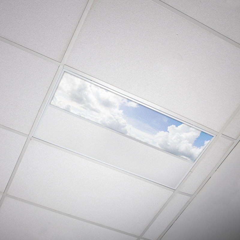 Cloud Rectangle Fixture Component Ceiling Light