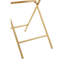 Zutphen Tray Top Cross Legs End Table