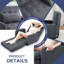 Fauteuil d'appoint convertible de 33,5 po de largeur avec coussin amovible Pablo-994603078