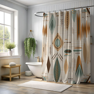 Rideau de douche Boho Harmony - Premium