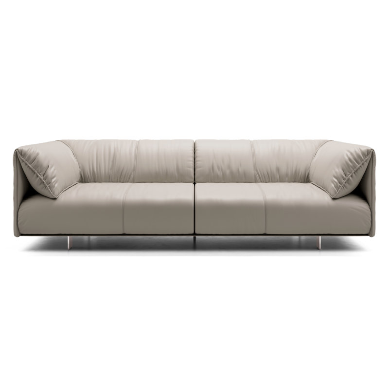 Canapé Essex En cuir opala, Beige