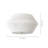 3-Light Boho Fabric Linen Diamond Flush Mount with Acrylic Diffuser