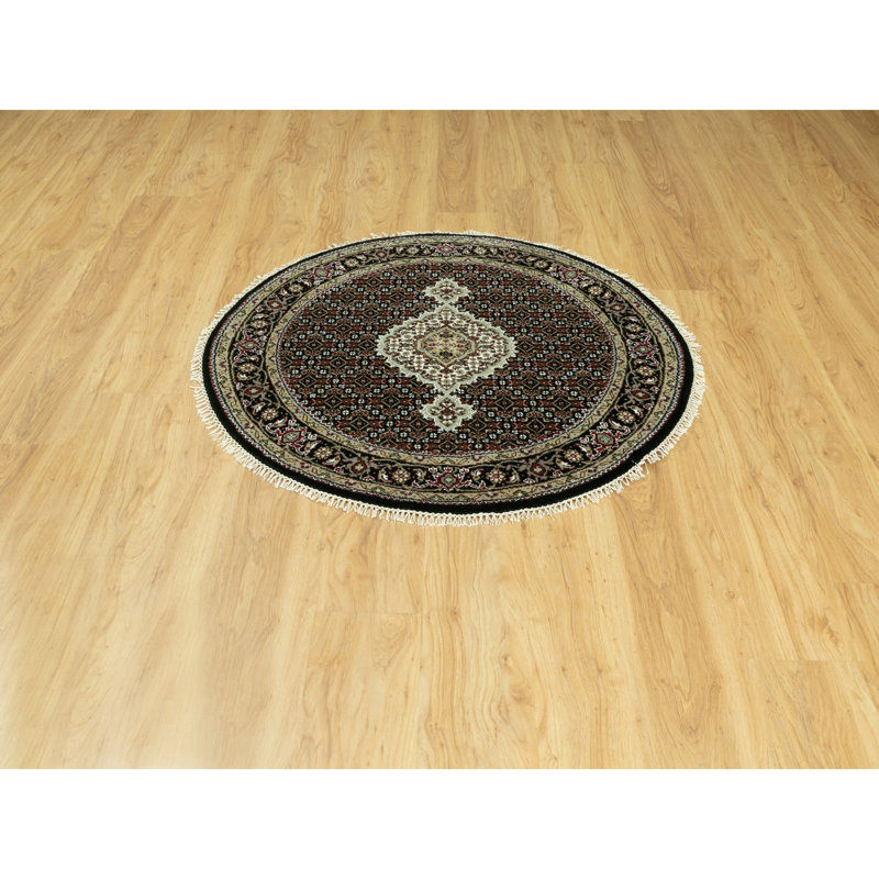 Fread One-of-a-Kind 4' Round Area Rug in