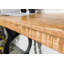 120cm Solid Wood Top Console Table