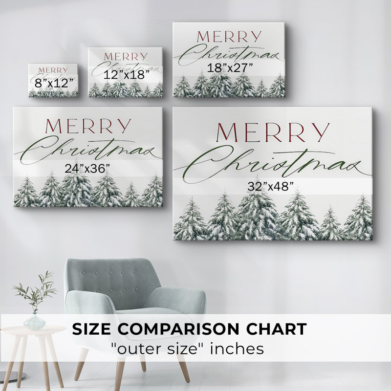 Art de vacances de Noël III - Toile tendue avec châssis - II