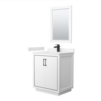 Icon 30" Single Bathroom Vanity Set with Mirror