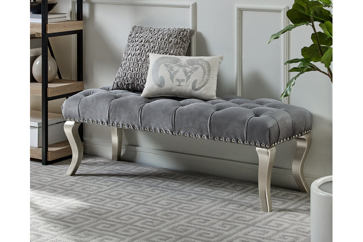 Top Velvet Grey Benches