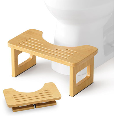 Bathway Squatting Potty Stool, Foldable Poop Stool