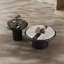 Ensemble de tables basses modernes en pierre micro-cristalline