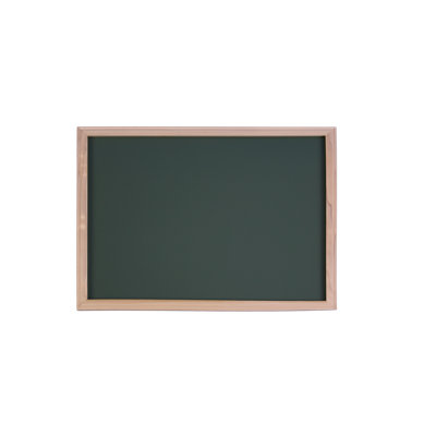 Tableau noir mural en bois