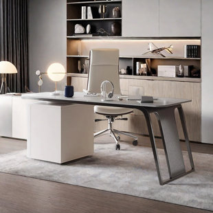 Sintered stone unique desk