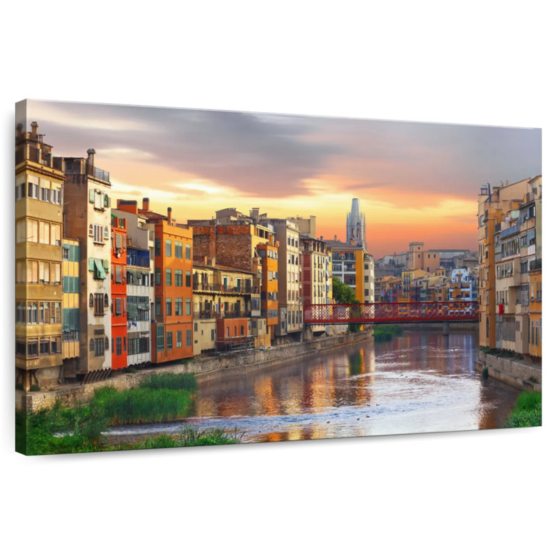 Rivière Sirci à Gérone, H 16 po x l 24 po