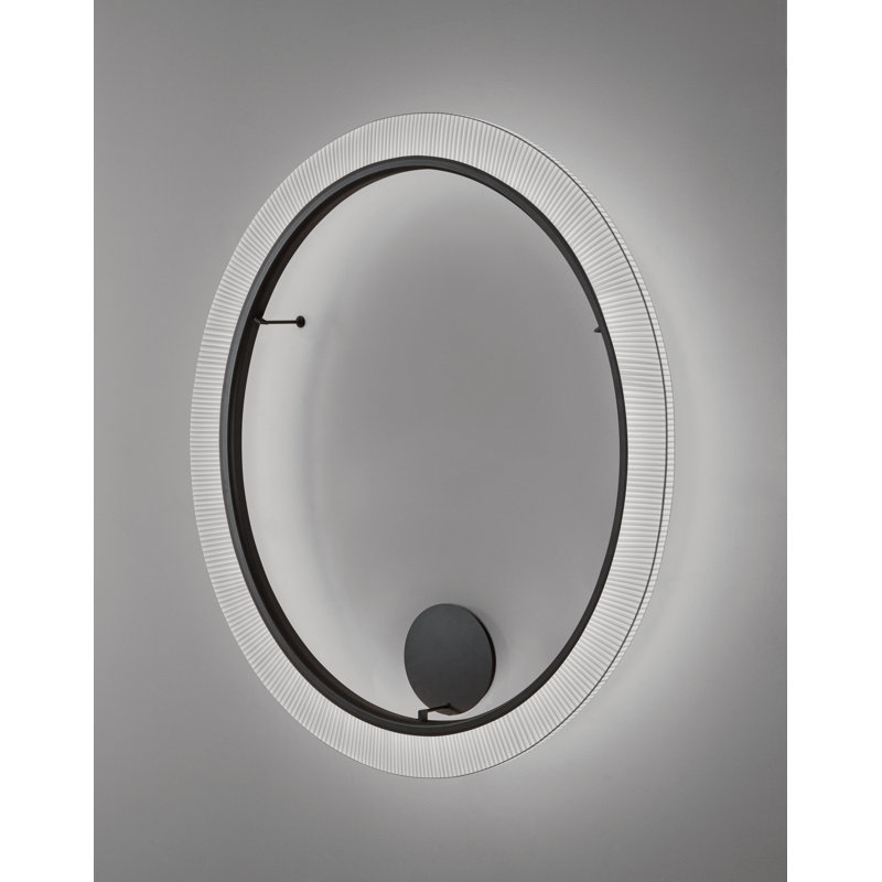Roda 1 - Light LED Flush Mount, White Ribbon
