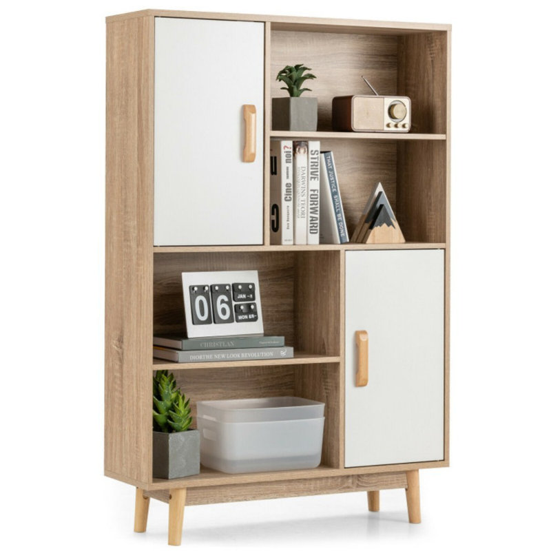 Buffet avec tablette de porte, Naturel