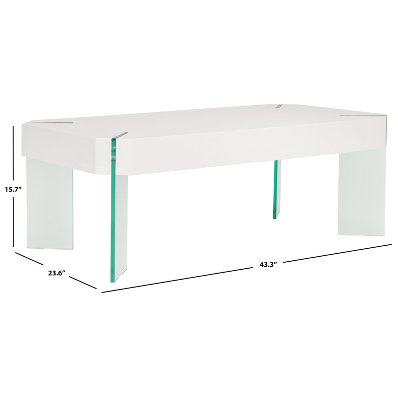 Table basse, Blanc