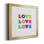 «Love Love Love», art textuel sur toile-588528817-588528820