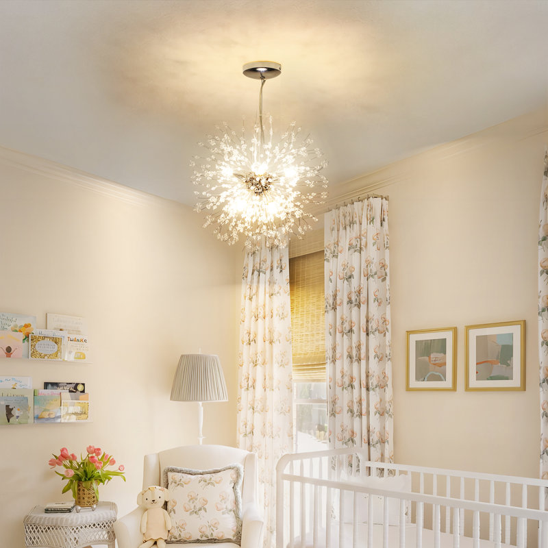 Lustre sphérique spoutnik à 8 lumières Wallin