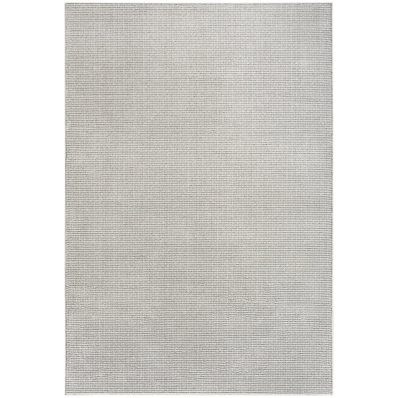 DKNY Atlantic Avenue 4' x 6' Ivory Black Modern Indoor Rug, Rectangle 4' x 6'