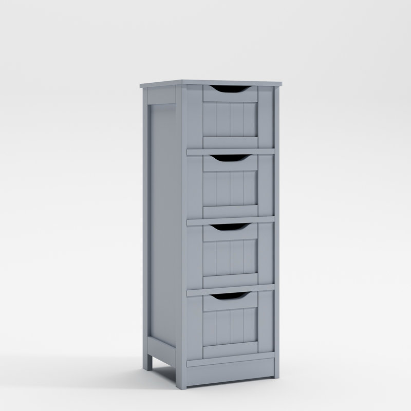 Abisai Linen Cabinet, Grey
