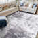 Willington Abstract White/Gray Area Rug