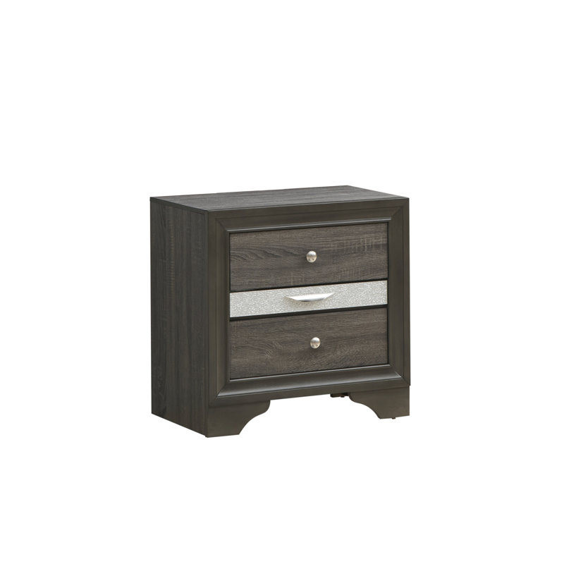 Madrid G02350-N Nightstand, Gray