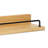 Aldervale Wood & Metal Floating Display Shelf