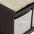 Mugurel Cubby Storage Bench with 3 Fabric Bins-1785290660