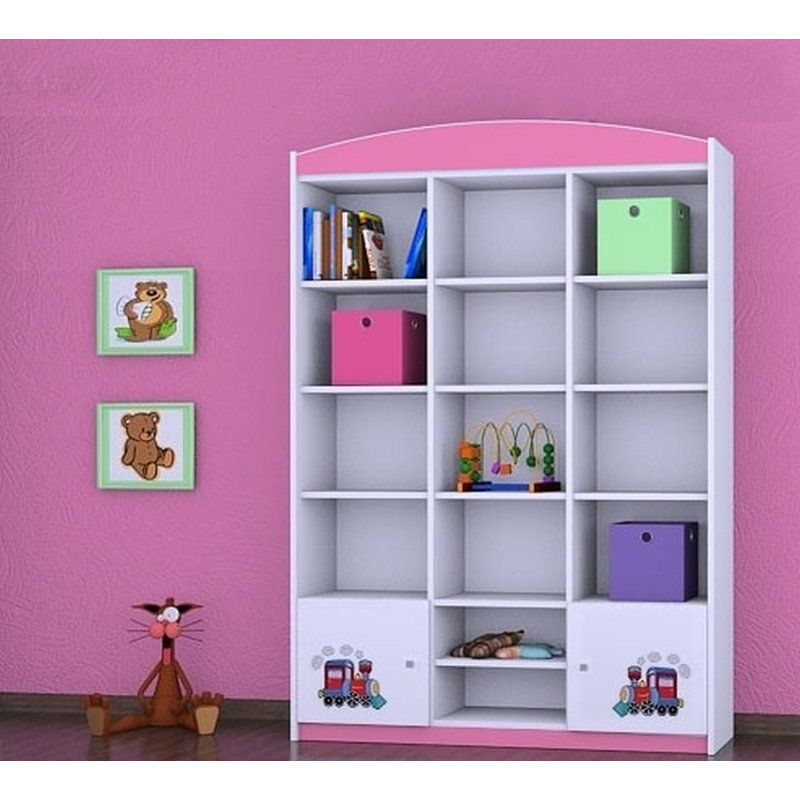Asa 183cm H X 132cm W Kids Cube, Pink