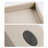 Square Tissue Box Cover With Tray, PU Leather Tissue Box Holder Decorative Cube Tissue Holder