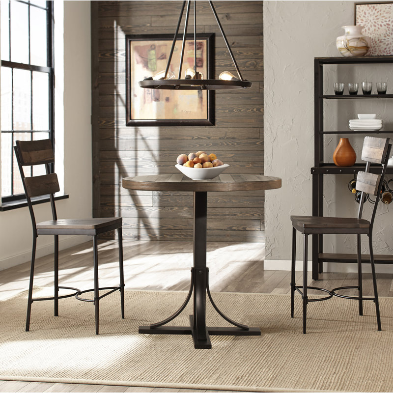 Huley 2 - Person Pedestal Dining Set