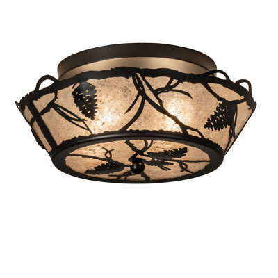 Plafonnier encastré 4 lumières 16 po Forbes