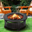 Troyes Round Smokeless Fire Pit