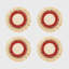 Ruffle Edge Straw Coasters-322814723
