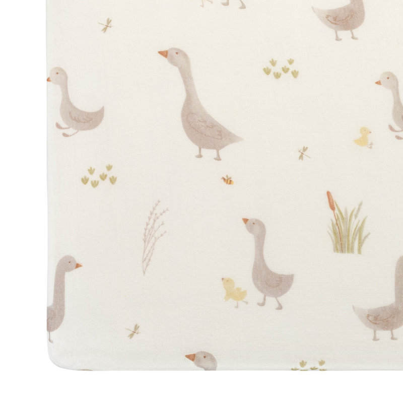 Goose Crib Fitted Sheet
