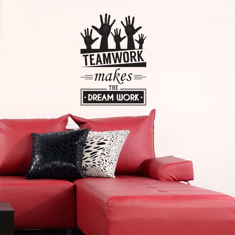 Text & Numbers Wall Decal