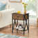 Queen Size Bedroom Set Upholstered Bed Frame With With Charging Station, Nightstand Set Of 2 With Storage