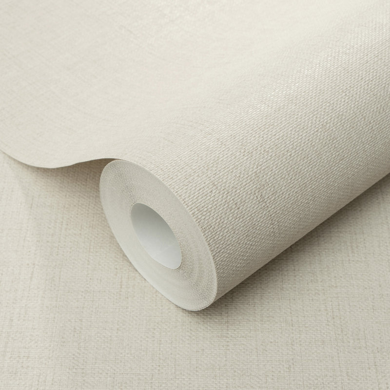 Papier peint texturé Echo Jute, Sepia
