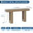 63" Console Sofa Table with Charging Station, Narrow Entryway Table-1473965309