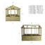 Mercia 8 x 6ft Traditional Greenhouse-66330307