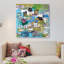 Les Nympheas De Basquiat by Wayne Sleeth - Single Picture Frame Print on Canvas-33032222-56678017