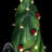 Exhart Gnome with Solar String Hat with Ladybugs and Trowel Garden Statuary, 7 by 14 Inches