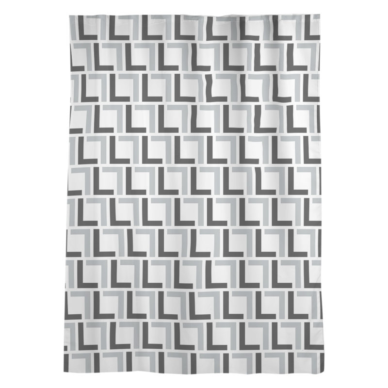 Rideau diaphane avec passe-tringle Oakland Football, Oakland Football White/Black/Silver