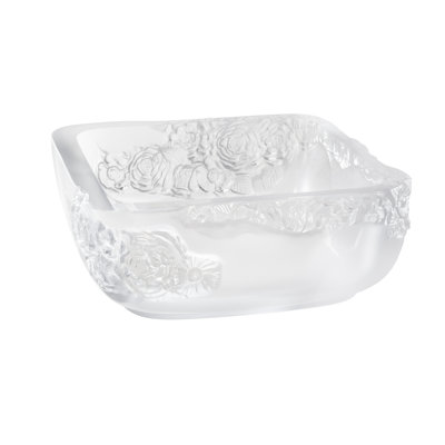 Pivoines Crystal Fruit Bowl