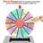 WinSpin  Prize Wheel DIY Insertable Tabletop Spinning Wheel Fortune Design Carnival Spin Game-104867791