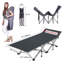 Lit de camp pliant avec matelas en coton pour lit de camp-70928415