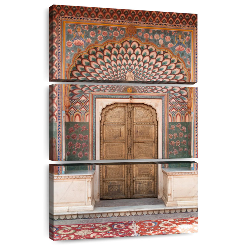 Porte Jaipur Lotus, H 32 po x l 20 po