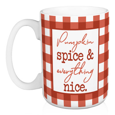 Grande tasse à café 15 oz Aviles Pumpkin