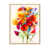 Toile avec cadre flottant brun