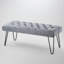 Peebles 100% Polyester Upholstered Bench-1664511665