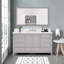 Meuble-lavabo simple 60 po avec plateau en pierre reconstituée Render-2061189914-2061393004